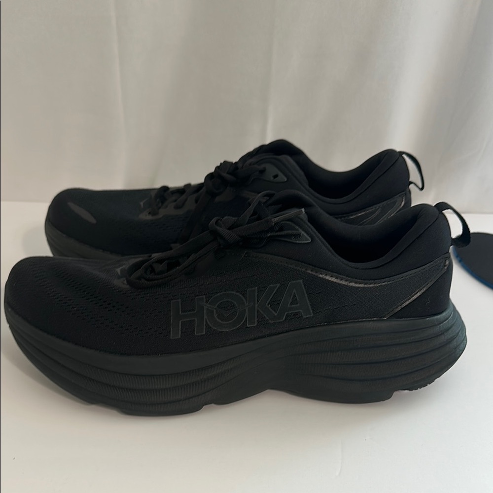 Hoka All-Black Athletic Sneakers